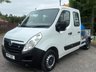 USED 2017 17 VAUXHALL MOVANO 2.3 CDTi 3500 Chassis D/Cab 4dr [ BOWSER TANK ] FWD L2 H1 Euro 6 (130 ps) RARE BIT OF KIT -THINK HARD TO FIND ITS TWIN
