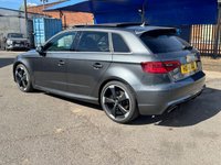 USED 2016 16 AUDI RS3 2.5 TFSI Sportback 5dr Petrol S Tronic quattro Euro 6 (s/s) (Nav) (367 ps) BUILT IN APPLE/ANDROID CARPLAY OEM