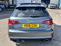 USED 2016 16 AUDI RS3 2.5 TFSI Sportback 5dr Petrol S Tronic quattro Euro 6 (s/s) (Nav) (367 ps) BUILT IN APPLE/ANDROID CARPLAY OEM
