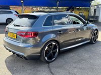 USED 2016 16 AUDI RS3 2.5 TFSI Sportback 5dr Petrol S Tronic quattro Euro 6 (s/s) (Nav) (367 ps) BUILT IN APPLE/ANDROID CARPLAY OEM