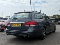 USED 2016 16 MERCEDES-BENZ E-CLASS 2.1 E220 BlueTEC AMG Night Edition Estate 5dr Diesel G-Tronic+ Euro 6 (s/s) (177 ps) THIS CAR COMES WITH 6 MONTHS WARRANTY , BREAKDOWN COVER & RECOVERY++  GREAT EXAMPLE OF AUTOMATIC CAR NAVIGATION SYSTEM + BLUETOOTH + DAB RADIO + FRONT AND REAR PARKING SENSORS + FULL  LEATHER TRIM  + FRONT HEATED SEATS + CRUISE CONTROL + CLIMATE CONTROL + 18 INCH ALLOY WHEELS + AUTO START STOP + HILL HOLD ASSIST + FRONT ELECTRIC SEAT ADJUSTMENT + FOLDING MIRRORS + TRACTION CONTROL + DAY TIME RUNNING LIGHTS + FULL LEATEHER STITCHED STEERING WHEEL + FRONT ARMS REST + AUTO TAIL GATE +