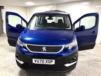 USED 2020 70 PEUGEOT RIFTER 1.5 BlueHDi Active Standard MPV 5dr Diesel Manual Euro 6 (s/s) (100 ps) 1 OWNER+CRUISE+BLUETOOTH
