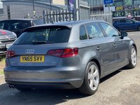 USED 2015 65 AUDI A3 2.0 TDI Sport Sportback 5dr Diesel S Tronic quattro Euro 6 (s/s) (184 ps) 