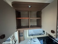 USED 2017 17 ELDDIS ENCORE 285 4 BERTH LUXURY WITH SINGLE BEDS & END BATHROOM WIND OUT AWNING & EXTERNAL BBQ