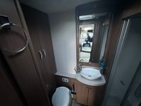USED 2017 17 ELDDIS ENCORE 285 4 BERTH LUXURY WITH SINGLE BEDS & END BATHROOM WIND OUT AWNING & EXTERNAL BBQ