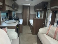 USED 2017 17 ELDDIS ENCORE 285 4 BERTH LUXURY WITH SINGLE BEDS & END BATHROOM WIND OUT AWNING & EXTERNAL BBQ