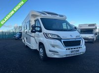 USED 2017 17 ELDDIS ENCORE 285 4 BERTH LUXURY WITH SINGLE BEDS & END BATHROOM WIND OUT AWNING & EXTERNAL BBQ