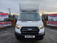 USED 2021 21 FORD TRANSIT  350 130 BHP L4  LUTON WITH TAILLIFT ULEZ FREE ZONE 