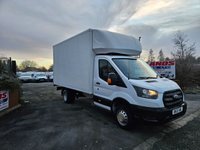 USED 2021 21 FORD TRANSIT  350 130 BHP L4  LUTON WITH TAILLIFT ULEZ FREE ZONE 