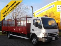 USED 2010 10 MITSUBISHI FUSO CANTER 7C18 Dropside+ T/Lift Caged sides [ Low Mileage 18k ] Delivery T,B,A 
