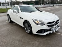 USED 2017 17 MERCEDES-BENZ SLC 2.1 SLC250d AMG Line Convertible 2dr Diesel G-Tronic Euro 6 (s/s) (204 ps) VERY LOW MILES, 2 KEYS, BLUETOOTH