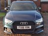 USED 2018 18 AUDI A3 1.5 TFSI CoD Black Edition Saloon 4dr Petrol S Tronic Euro 6 (s/s) (150 ps) 4x RECORDED SERVICES!