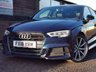 USED 2018 18 AUDI A3 1.5 TFSI CoD Black Edition Saloon 4dr Petrol S Tronic Euro 6 (s/s) (150 ps) 4x RECORDED SERVICES!