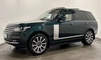 USED 2017 66 LAND ROVER RANGE ROVER 4.4 SD V8 Autobiography SUV 5dr Diesel Auto 4WD Euro 6 (s/s) (339 ps) A very special 1 Lady owner exceptional low mileage 18744 miles British racing green   4.4 SD Autobiography  339 BHP Hosting a complete Landrover suppyling dealer service and maintainence record