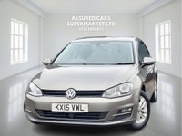 USED 2015 15 VOLKSWAGEN GOLF 1.6 TDI BlueMotion Tech Match Hatchback 5dr Diesel DSG Euro 5 (s/s) (105 ps) Auto_&pound;20 Tax_Low Miles_1.6L_Diesel