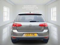 USED 2015 15 VOLKSWAGEN GOLF 1.6 TDI BlueMotion Tech Match Hatchback 5dr Diesel DSG Euro 5 (s/s) (105 ps) Auto_&pound;20 Tax_Low Miles_1.6L_Diesel