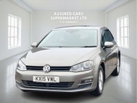 USED 2015 15 VOLKSWAGEN GOLF 1.6 TDI BlueMotion Tech Match Hatchback 5dr Diesel DSG Euro 5 (s/s) (105 ps) Auto_&pound;20 Tax_Low Miles_1.6L_Diesel