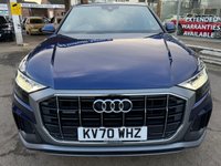 USED 2020 70 AUDI Q8 3.0 TDI V6 50 S line SUV 5dr Diesel Tiptronic quattro Euro 6 (s/s) (286 ps) 