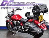 USED 2016 YAMAHA XVS1300 Midnight Star Beautiful Midnight Star in metallic red paint, 4 piece luggage, footboards, heal & toe gear change