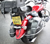 USED 2016 YAMAHA XVS1300 Midnight Star Beautiful Midnight Star in metallic red paint, 4 piece luggage, footboards, heal & toe gear change