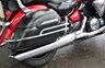 USED 2016 YAMAHA XVS1300 Midnight Star Beautiful Midnight Star in metallic red paint, 4 piece luggage, footboards, heal & toe gear change