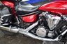USED 2016 YAMAHA XVS1300 Midnight Star Beautiful Midnight Star in metallic red paint, 4 piece luggage, footboards, heal & toe gear change