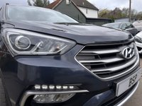 USED 2016 65 HYUNDAI SANTA FE 2.2 CRDi Blue Drive Premium SUV 5dr Diesel Manual 4WD Euro 6 (s/s) (200 ps) REAR CAMERA OCEAN VIEW 18" WHEELS BLUETOOTH CRUISE CONTROL