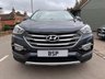 USED 2016 65 HYUNDAI SANTA FE 2.2 CRDi Blue Drive Premium SUV 5dr Diesel Manual 4WD Euro 6 (s/s) (200 ps) REAR CAMERA OCEAN VIEW 18" WHEELS BLUETOOTH CRUISE CONTROL