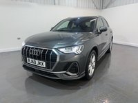 USED 2019 69 AUDI Q3 1.5 TFSI CoD 35 S line SUV 5dr Petrol Manual Euro 6 (s/s) (150 ps) 2 keys, apple car play, NAV, cruise