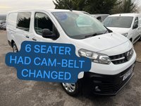 USED 2022 22 VAUXHALL VIVARO 2.0 Turbo D 3100 Dynamic Crew Van L2 H1 Euro 6 (s/s) 6dr SERVICED @ 22 48 59 85 89 k