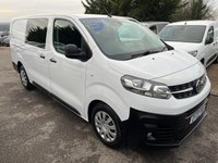 USED 2022 22 VAUXHALL VIVARO 2.0 Turbo D 3100 Dynamic Crew Van L2 H1 Euro 6 (s/s) 6dr SERVICED @ 22 48 59 85 89 k