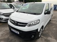 USED 2022 22 VAUXHALL VIVARO 2.0 Turbo D 3100 Dynamic Crew Van L2 H1 Euro 6 (s/s) 6dr SERVICED @ 22 48 59 85 89 k