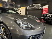 USED 2014 64 PORSCHE CAYMAN 2.7 981 Coupe 2dr Petrol PDK Euro 6 (s/s) (275 ps) 2014/64 PORSCHE CAYMAN 981 2.7 PDK - ONLY 55K MILES - 5 SERVICES TO 54K MILES - AGATE GREY - LEATHER - NAV - 20 INCH CARRERA S WHEELS