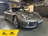 USED 2014 64 PORSCHE CAYMAN 2.7 981 Coupe 2dr Petrol PDK Euro 6 (s/s) (275 ps) 2014/64 PORSCHE CAYMAN 981 2.7 PDK - ONLY 55K MILES - 5 SERVICES TO 54K MILES - AGATE GREY - LEATHER - NAV - 20 INCH CARRERA S WHEELS