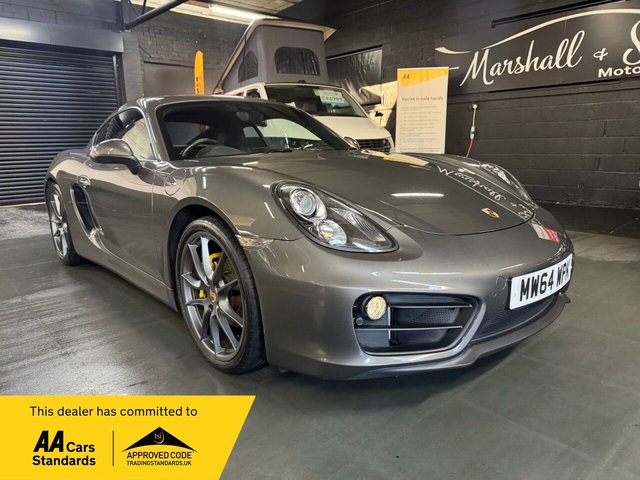 View our Porsche Cayman 2.7 981 Coupe 2dr Petrol PDK Euro 6 (s/s) (275 ps)