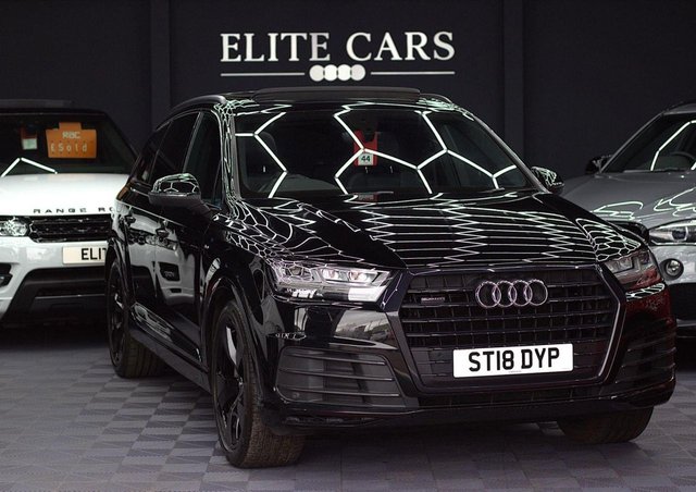 2018 18 Audi Q7 3.0 TDI V6 Black Edition SUV 5dr Diesel Tiptronic quattro Euro 6 (s/s) (272 ps)