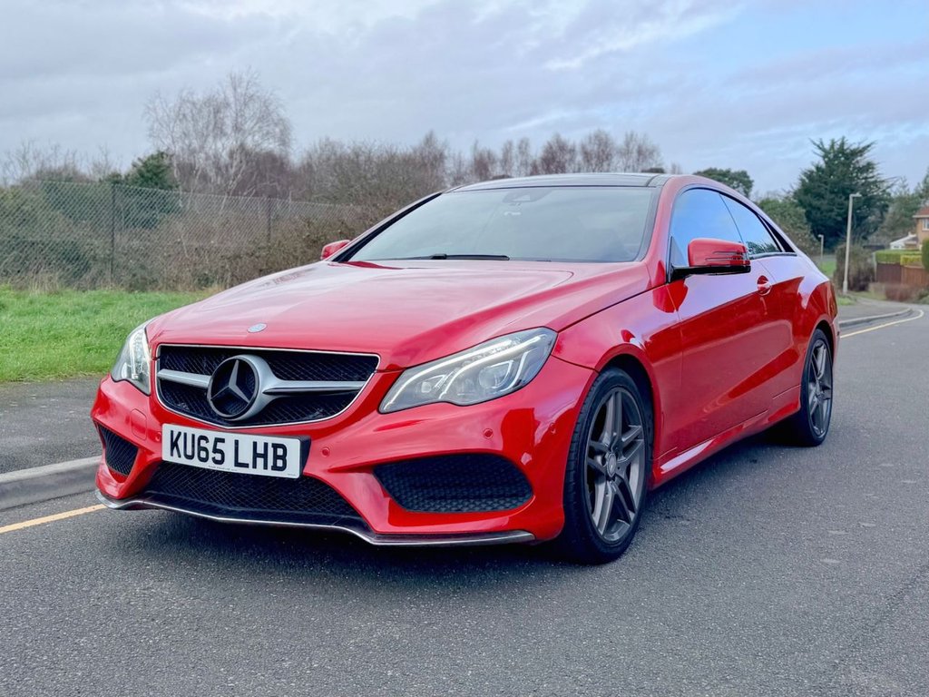 USED 2015 65 MERCEDES-BENZ E CLASS E220d BlueTEC AMG Line // 2dr Coupe // 2.1 Diesel G-Tronic+ Euro 6 // px swap 