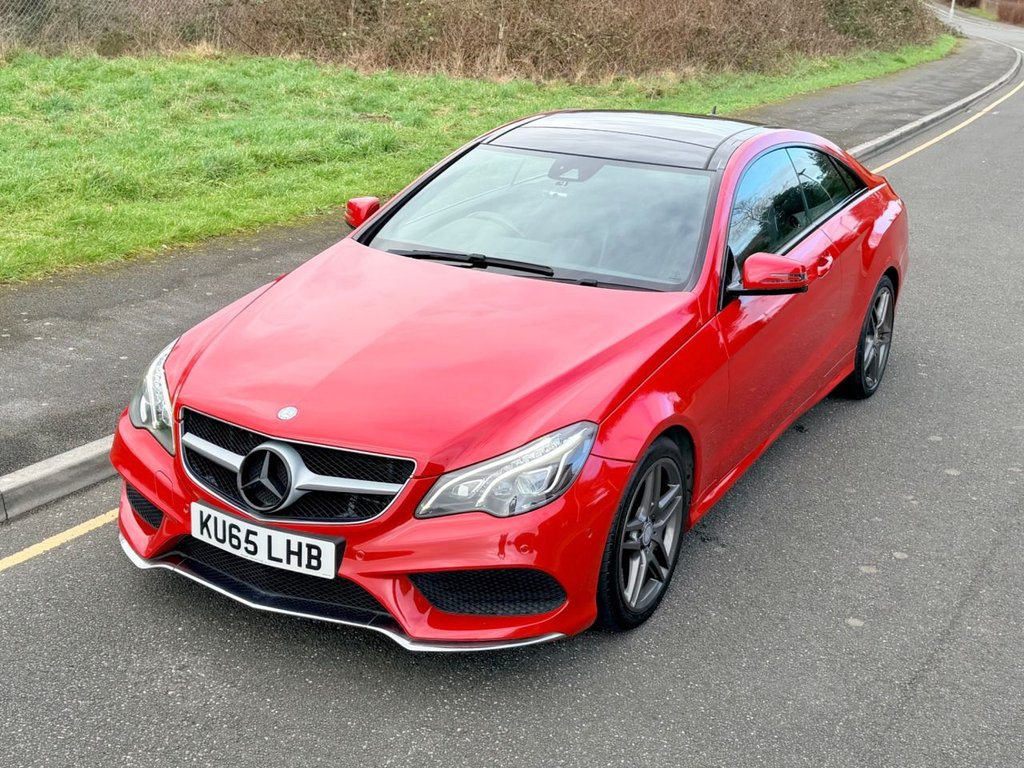 USED 2015 65 MERCEDES-BENZ E CLASS E220d BlueTEC AMG Line // 2dr Coupe // 2.1 Diesel G-Tronic+ Euro 6 // px swap 