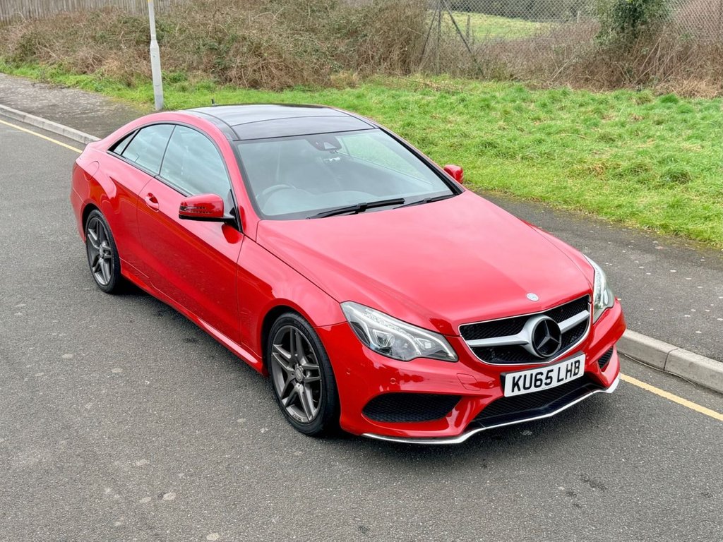 USED 2015 65 MERCEDES-BENZ E CLASS E220d BlueTEC AMG Line // 2dr Coupe // 2.1 Diesel G-Tronic+ Euro 6 // px swap 