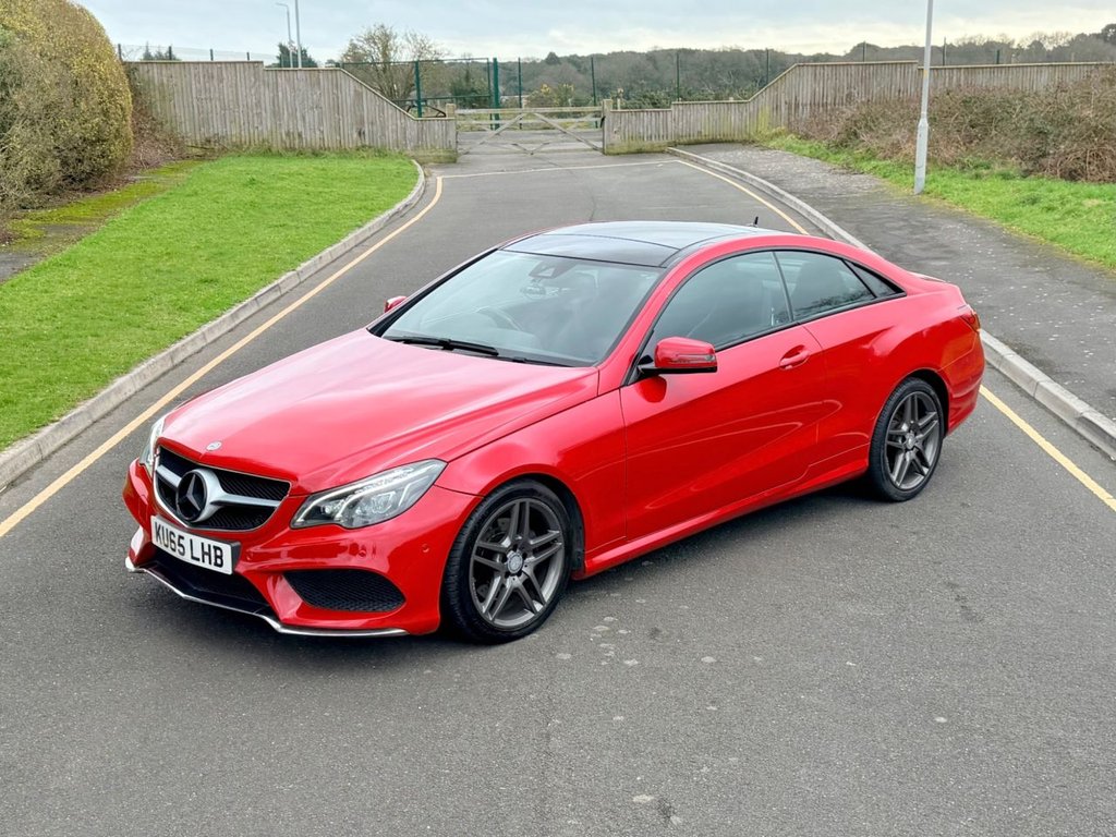 USED 2015 65 MERCEDES-BENZ E CLASS E220d BlueTEC AMG Line // 2dr Coupe // 2.1 Diesel G-Tronic+ Euro 6 // px swap 
