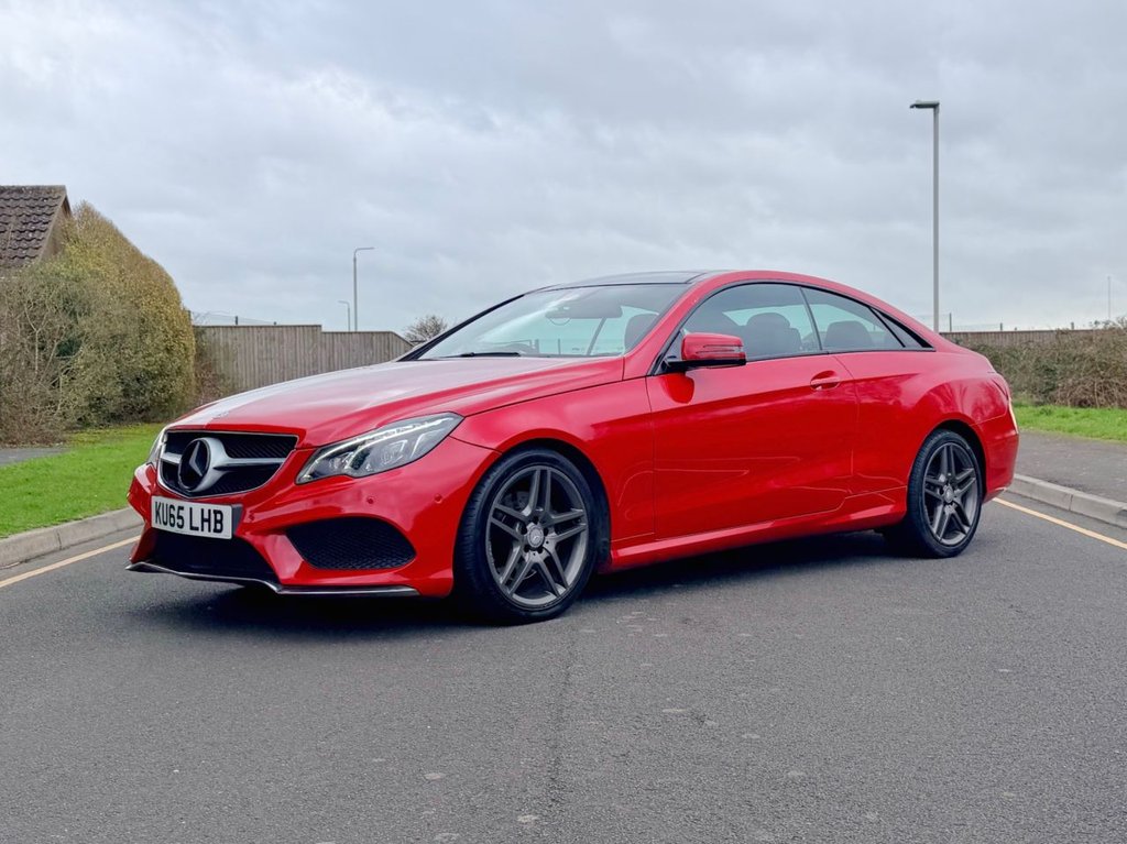 USED 2015 65 MERCEDES-BENZ E CLASS E220d BlueTEC AMG Line // 2dr Coupe // 2.1 Diesel G-Tronic+ Euro 6 // px swap 