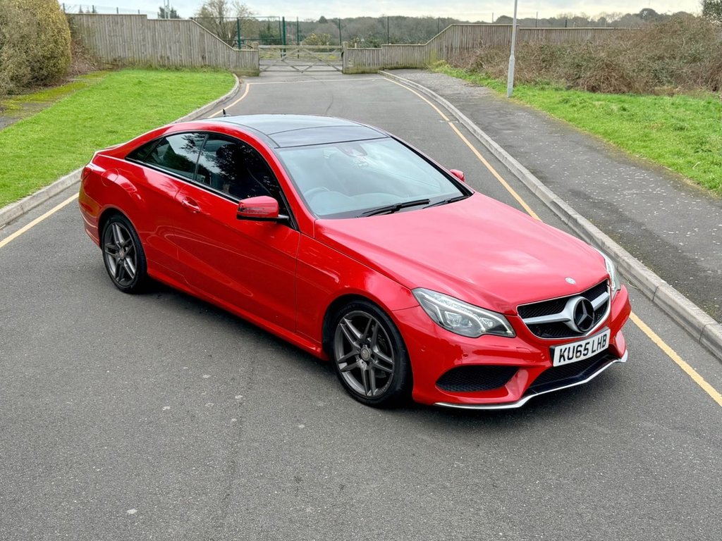 USED 2015 65 MERCEDES-BENZ E CLASS E220d BlueTEC AMG Line // 2dr Coupe // 2.1 Diesel G-Tronic+ Euro 6 // px swap 