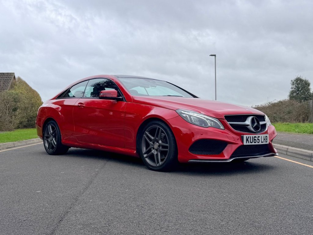 USED 2015 65 MERCEDES-BENZ E CLASS E220d BlueTEC AMG Line // 2dr Coupe // 2.1 Diesel G-Tronic+ Euro 6 // px swap 