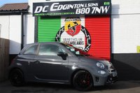 USED 2022 22 ABARTH 595 1.4 T-Jet Competizione Hatchback 3dr Petrol Manual Euro 6 (180 bhp) FINISHED IN CIRCUIT GREY--RED BREMBO CALIPERS