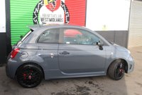 USED 2022 22 ABARTH 595 1.4 T-Jet Competizione Hatchback 3dr Petrol Manual Euro 6 (180 bhp) FINISHED IN CIRCUIT GREY--RED BREMBO CALIPERS
