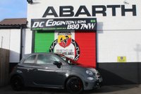 USED 2022 22 ABARTH 595 1.4 T-Jet Competizione Hatchback 3dr Petrol Manual Euro 6 (180 bhp) FINISHED IN CIRCUIT GREY--RED BREMBO CALIPERS