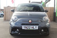 USED 2022 22 ABARTH 595 1.4 T-Jet Competizione Hatchback 3dr Petrol Manual Euro 6 (180 bhp) FINISHED IN CIRCUIT GREY--RED BREMBO CALIPERS