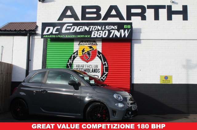 View our Abarth 595 1.4 T-Jet Competizione Hatchback 3dr Petrol Manual Euro 6 (180 bhp)