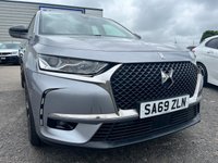 USED 2019 69 DS AUTOMOBILES DS 7 CROSSBACK 1.5 BlueHDi Elegance Crossback 5dr Diesel Manual Euro 6 (s/s) (130 ps) 6 STAMP SERVICE HISTORY* PARKING SENSORS* CRUISE CONTROL* ELECTRIC HANDBRAKE* AUTO START / STOP* LANE / SPEED ASSIST* 6 SPEED* ECO MODE* DUAL CLIMATE CONTROL WITH AIR CON* BLUETOOTH PHONE & AUDIO* DAB