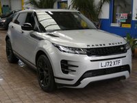 USED 2022 72 LAND ROVER RANGE ROVER EVOQUE 1.5 P300e 12.2kWh Edition SUV 5dr Petrol Plug-in Hybrid Auto 4WD Euro 6 (s/s) (309 ps) SUNROOF SAT NAV LEATHER REAR VIEW CAMERA PARKING SENSORS 1 OWNER SERVICE HISOTRY WARRANTY